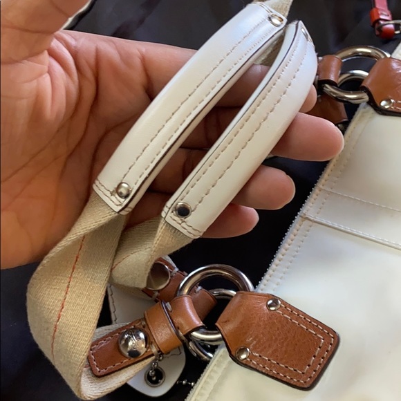 Coach Satin Tote - Picture 7 of 8